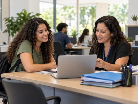 Atendimento acadêmico com orientação ao estudante